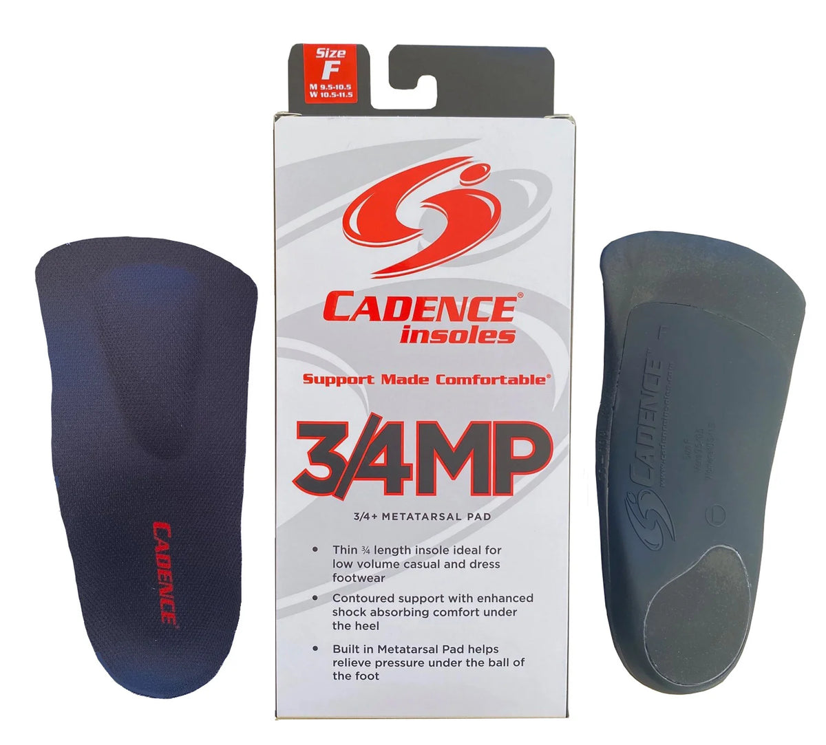 Cadence 3/4 MP Insoles – Van Dyke and Bacon