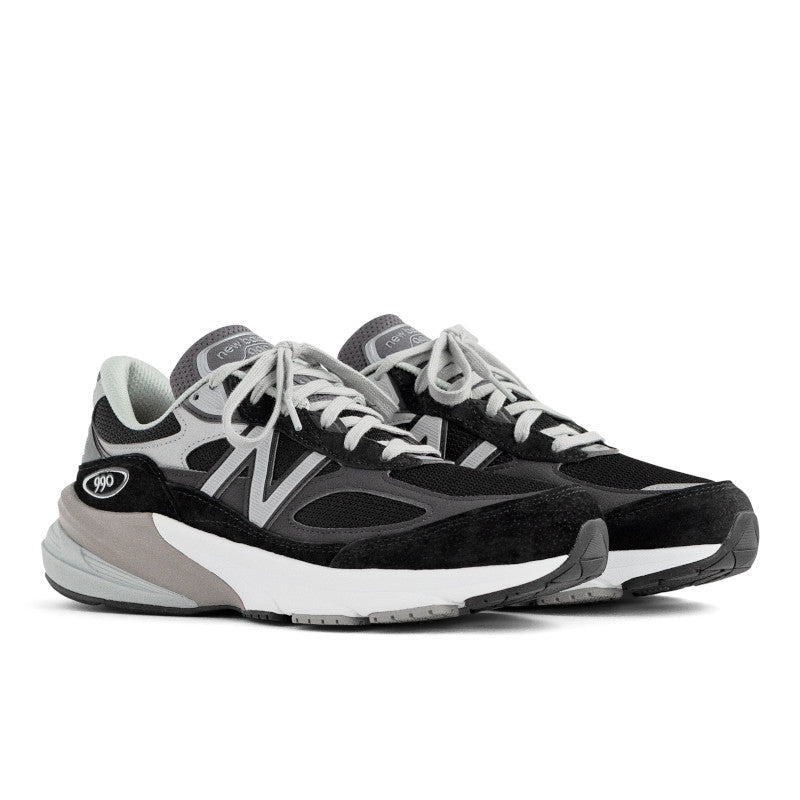 990v6 - Black with White - Women's – Van Dyke and Bacon