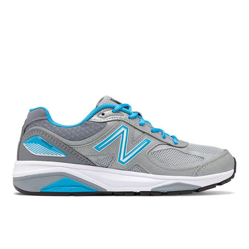 New Balance 1540v3 - Silver with Polaris - Women's – Van Dyke and
