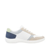 Louann - White/Blue