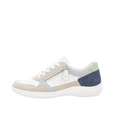 Louann - White/Blue