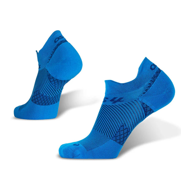 Plantar Fasciitis Socks - No Show - Blue