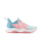 Rave Run v2 LACE - Glint Blue with Double Bubble and Taffy Blue - Big Kids