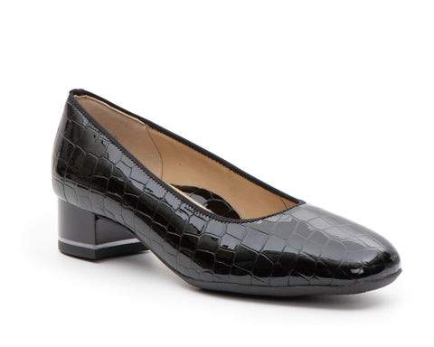 white christmas dresses Ortho+rest Women Bunion Dress Shoes Low Heel Orthopedic Pumps Black / 5