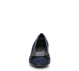 Garnet - Navy Suede