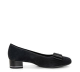Garnet - Black Suede