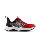 Rave Run v2 - Team Red with Black and Black Cement - Little Kids