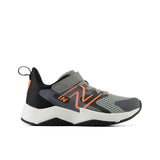RAV v2 Hook & Loop - Slate Grey with Black and Tangerine Heat - Little Kids