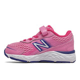 Bungee Lace 680v6 - Pink with Purple - Kids