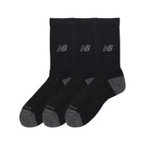 Active Crew Socks 6 Pack - Black