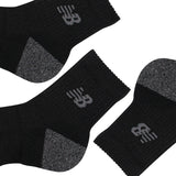 Active QTR Socks 6 Pack - Black