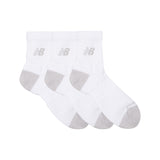 Active QTR Socks 6 Pack - White