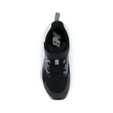 Rave Run v2 Bungee Lace with Top Strap - Black with NB 103 White - Kids