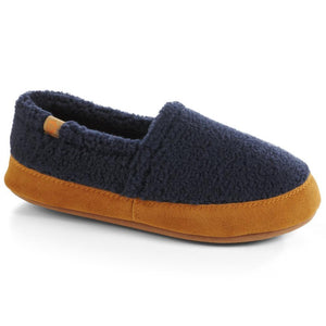 Moc Slipper Navy Women's – Van Dyke and Bacon - Main Image