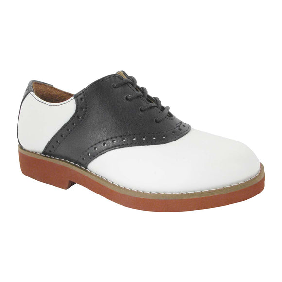 Upperclass Saddle - Black/White