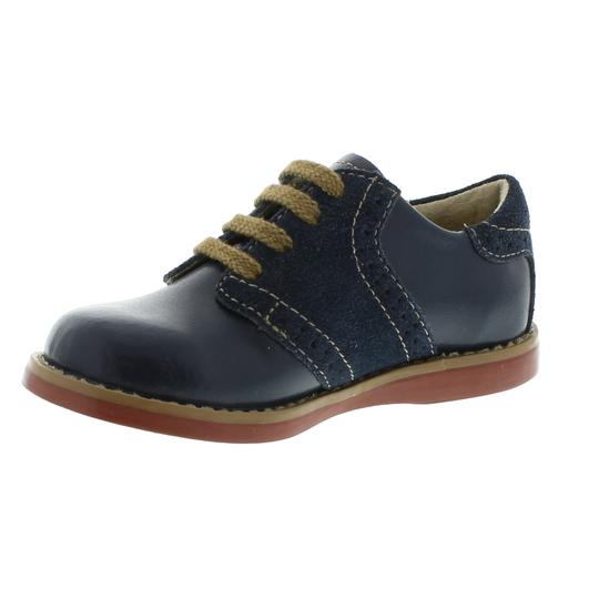 Royal blue fashion boys dress shoes