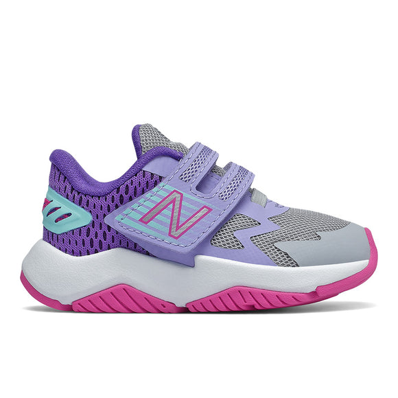 Rave Run - Light Aluminum With Mirage Violet And Fusion - Kids