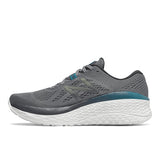 Fresh Foam More v2 - Gunmetal Grey with White and Teal - Men's