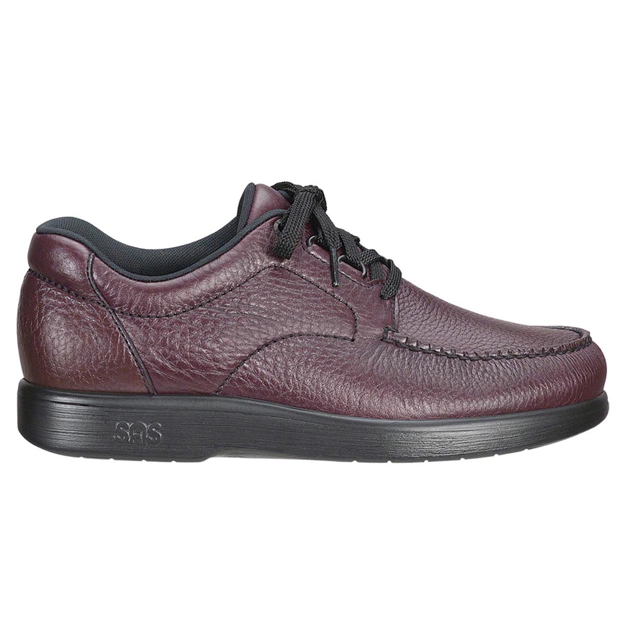 SAS Bout Time Burgundy Lace Up Sneakers Shoes Men’s 9.5 W Bout Time - Black – Van Dyke and Bacon main image 2