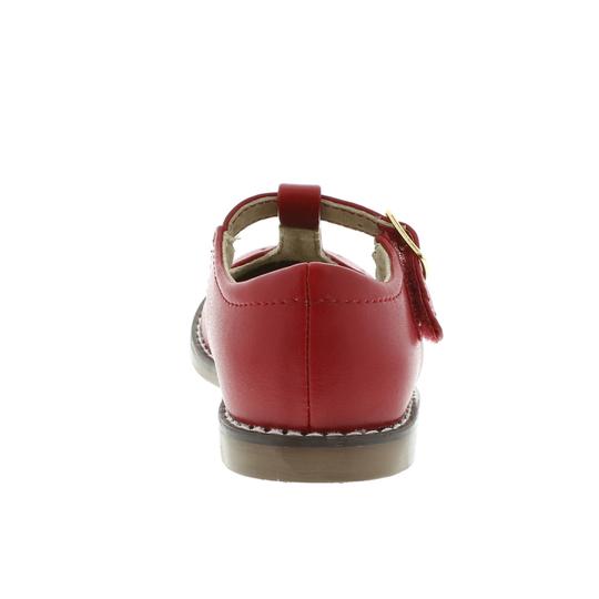apple red dress shoes Girls Apple Faux Patent Leather Ballet Flats - Teacher's Favorite - RED