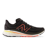 Fresh Foam X 860v13 - Black with Neon Dragonfly and Hot Marigold - Men's