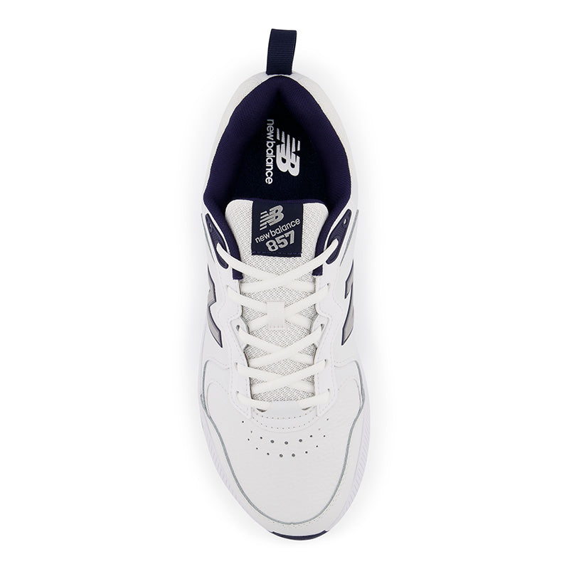 MX857v3 - White with Navy and Rain Cloud - Men's – Van Dyke and Bacon