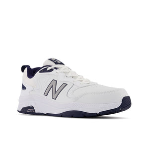 MX857v3 - White with Navy and Rain Cloud - Men's