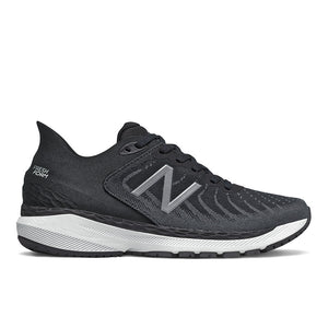 Fresh Foam 860v11 - Black with White and Lead - Women's