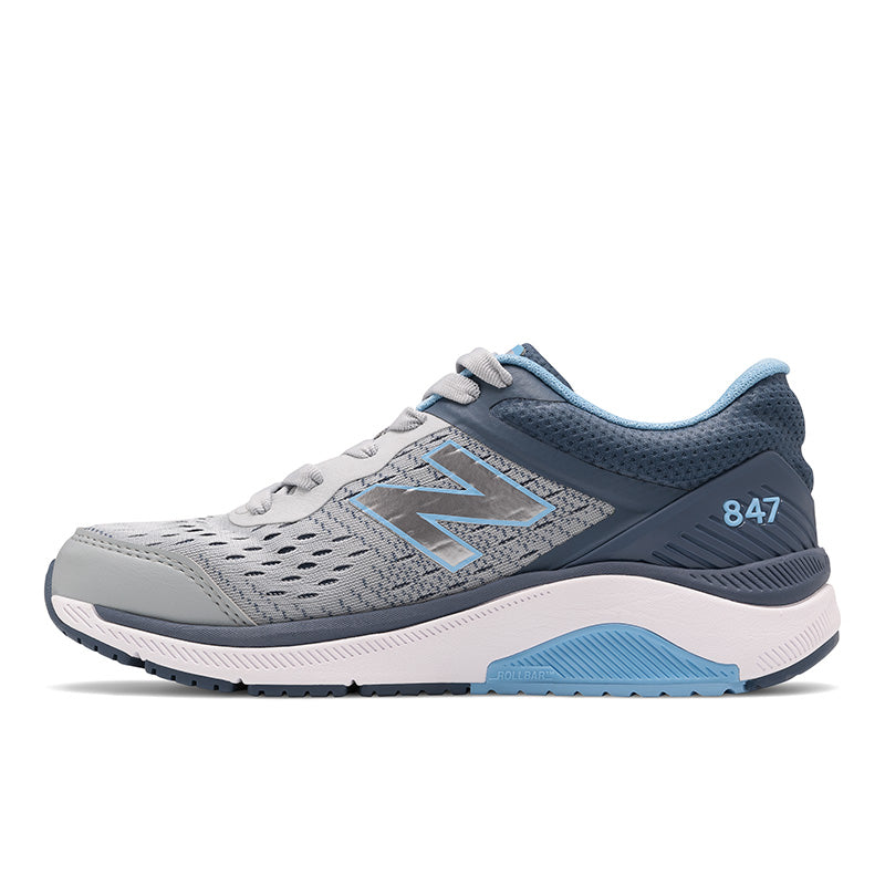 847v4 Light Dark Blue Women s New Balance Walking Shoe Van Dyke and Bacon